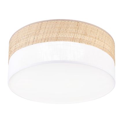 LED stropné svietidlo SIRJA BOHO LED/20W/230V 4000K pr. 35 cm béžová/biela