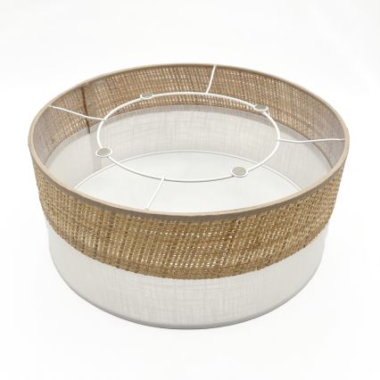 LED stropné svietidlo SIRJA BOHO LED/20W/230V 4000K pr. 35 cm béžová/biela