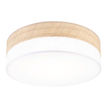 LED stropné svietidlo SIRJA BOHO LED/36W/230V 4000K pr. 45 cm béžová/biela