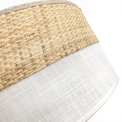 LED stropné svietidlo SIRJA BOHO LED/36W/230V 4000K pr. 45 cm béžová/biela