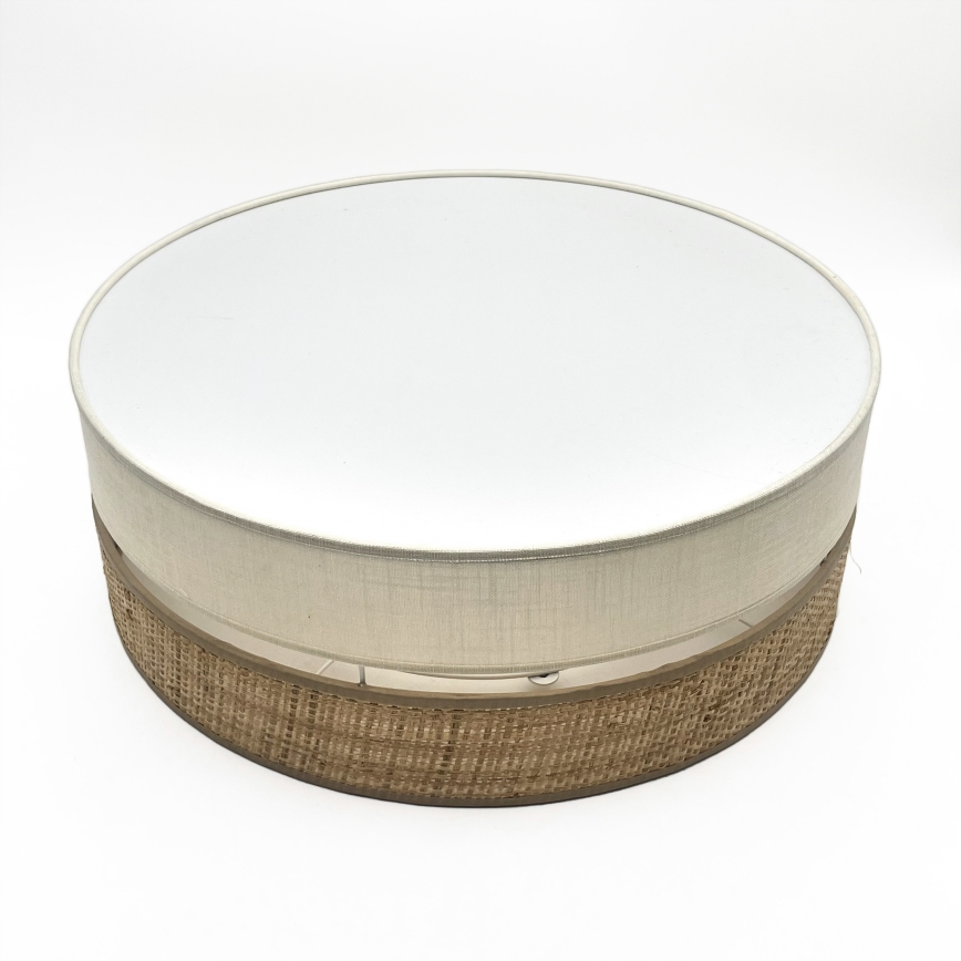 LED stropné svietidlo SIRJA BOHO LED/36W/230V 4000K priemer 45 cm béžová/krémová