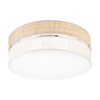 LED stropné svietidlo SIRJA BOHO LED/36W/230V 4000K priemer 45 cm béžová/krémová