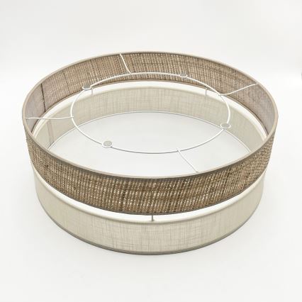 LED stropné svietidlo SIRJA BOHO LED/36W/230V 4000K priemer 45 cm béžová/krémová