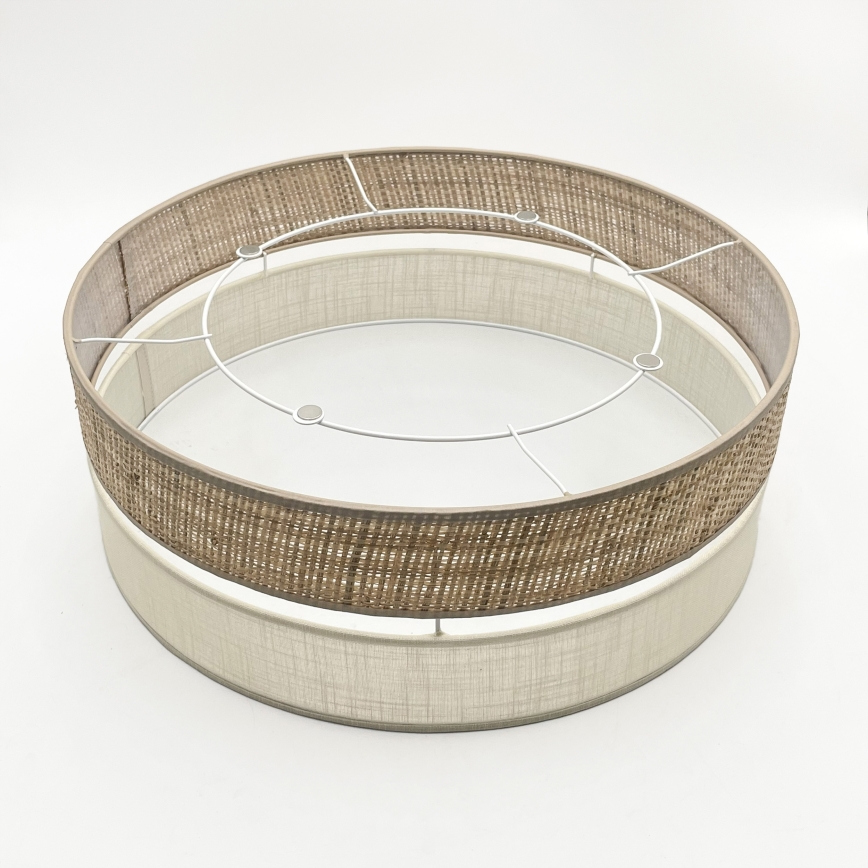 LED stropné svietidlo SIRJA BOHO LED/36W/230V 4000K priemer 45 cm béžová/krémová