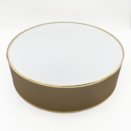 LED stropné svietidlo SIRJA LED/20W/230V 4000K pr. 35 cm hnedá/zlatá