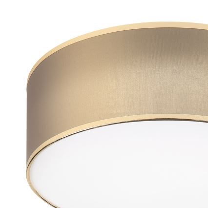 LED stropné svietidlo SIRJA LED/20W/230V 4000K pr. 35 cm hnedá/zlatá