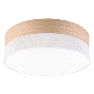 LED Stropné svietidlo SIRJA WOOD LED/36W/230V pr. 45 cm biela/dub