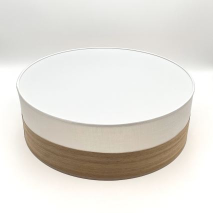 LED Stropné svietidlo SIRJA WOOD LED/36W/230V pr. 45 cm biela/dub
