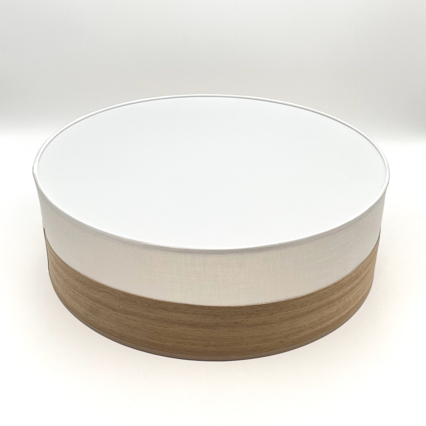 LED Stropné svietidlo SIRJA WOOD LED/36W/230V pr. 45 cm biela/dub