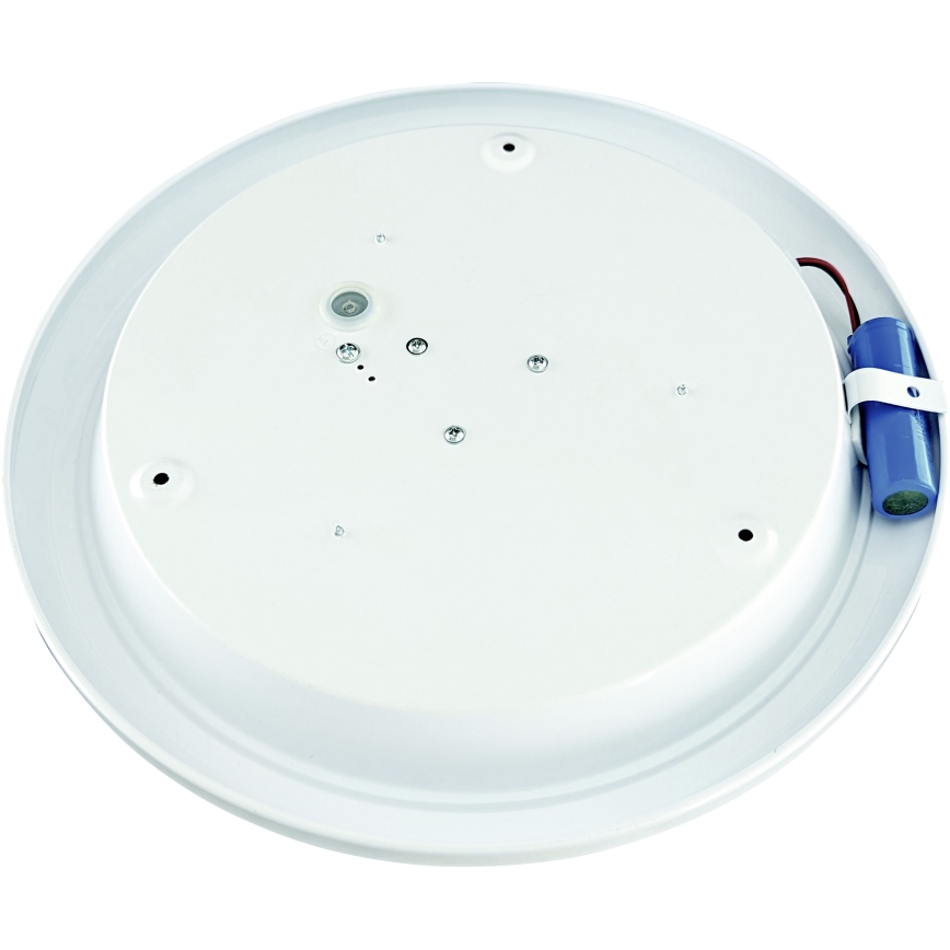 LED Stropné svietidlo so senzorom a núdzovým modulom MANA LED/12W/230V 1500 mAh 4000K