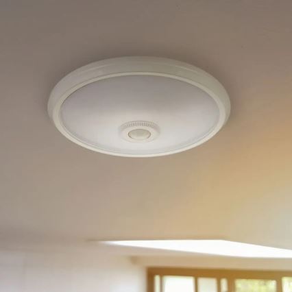 LED Stropné svietidlo so senzorom SAMSUNG CHIP LED/12W/230V 6400K pr. 29 cm