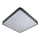 LED Stropné svietidlo so senzorom WILTON LED/24W/230V 37,5x37,5 cm antracit