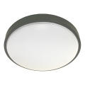 LED Stropné svietidlo so senzorom WILTON LED/24W/230V 4000K pr. 38 cm antracit
