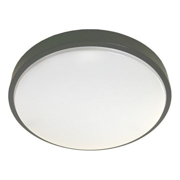 LED Stropné svietidlo so senzorom WILTON LED/24W/230V 4000K pr. 38 cm antracit