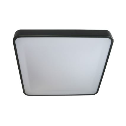 LED Stropné svietidlo so senzorom WILTON LED/24W/230V 37,5x37,5 cm antracit