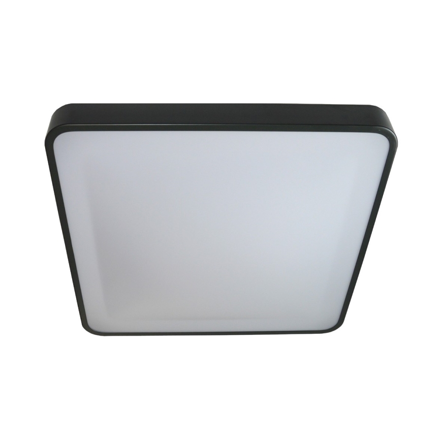 LED Stropné svietidlo so senzorom WILTON LED/24W/230V 37,5x37,5 cm antracit