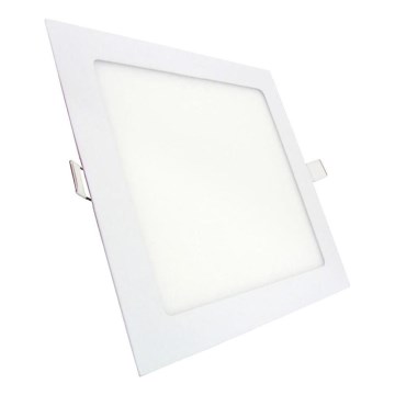 LED Stropné svietidlo SQUARE LED/9W/230V 4200K 14,6x14,6 cm biela