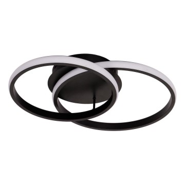 LED stropné svietidlo TITANO LED/12W/230V čierne