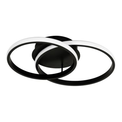 LED stropné svietidlo TITANO LED/12W/230V čierne