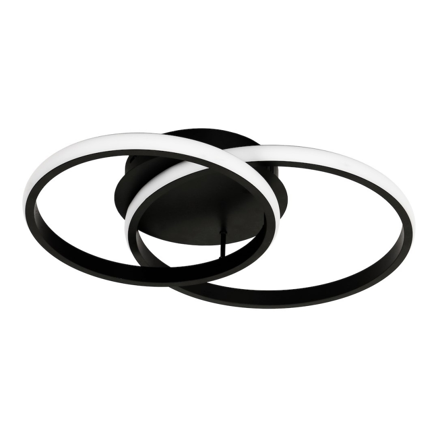 LED stropné svietidlo TITANO LED/12W/230V čierne