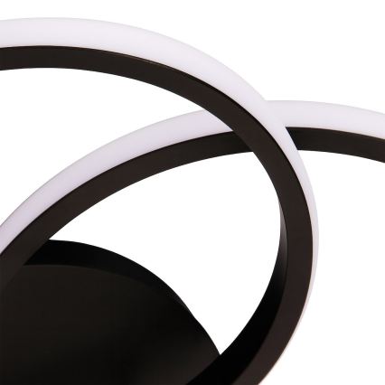 LED stropné svietidlo TITANO LED/12W/230V čierne