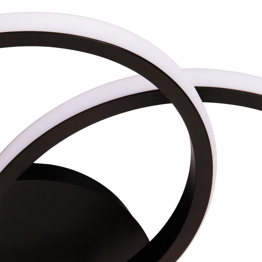 LED stropné svietidlo TITANO LED/12W/230V čierne