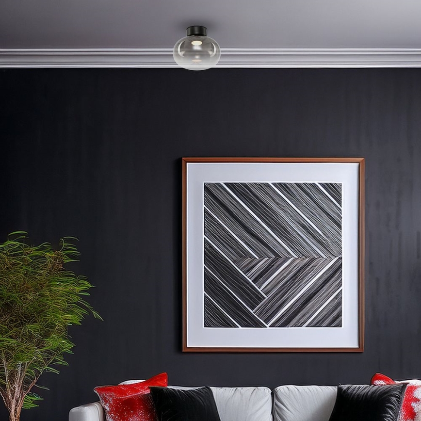LED Stropné svietidlo VASO LED/4W/230V pr. 18 cm dymová