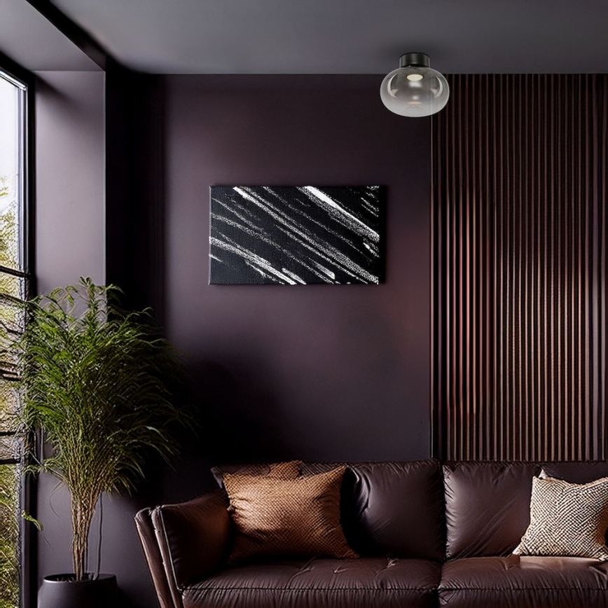 LED Stropné svietidlo VASO LED/4W/230V pr. 18 cm dymová