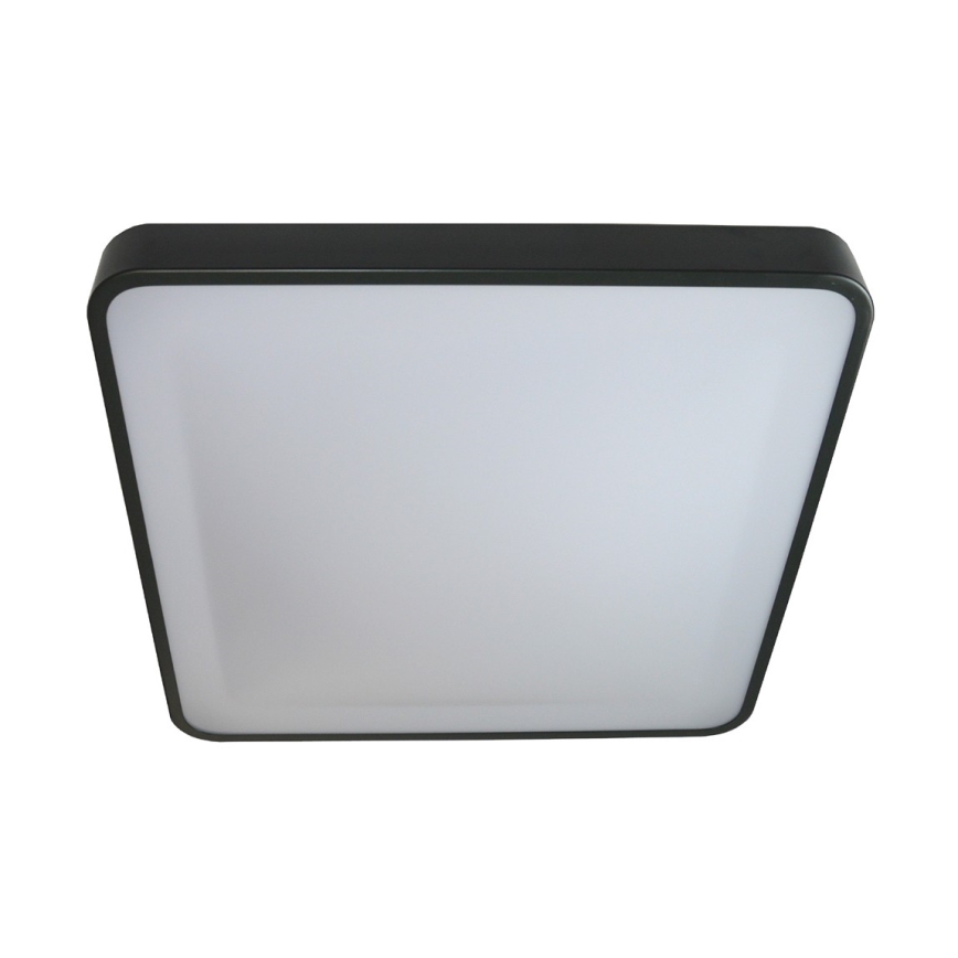 LED Stropné svietidlo WILTON LED/24W/230V 37,5x37,5 cm antracit