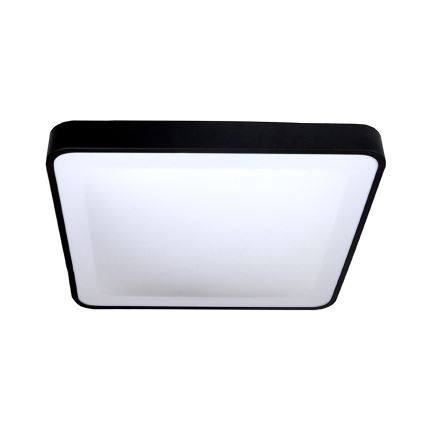 LED Stropné svietidlo WILTON LED/24W/230V 37,5x37,5 cm čierna