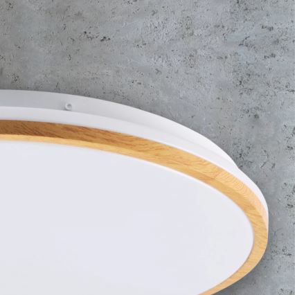 LED Stropné svietidlo WOODY LED/24W/230V pr. 38 cm