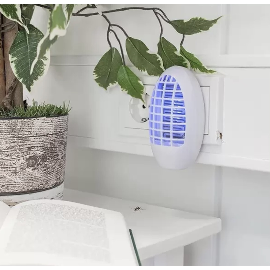 LED Svetelná nástraha na hubenie hmyzu UV/1,2W/230V
