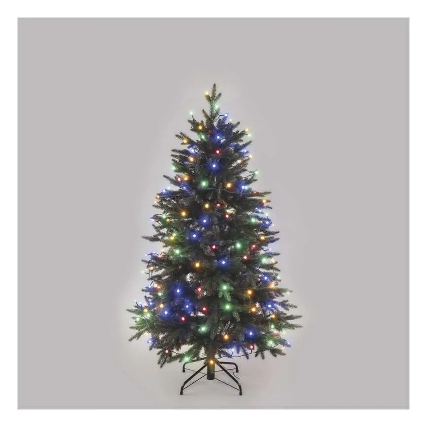 LED svetelná reťaz 200 LED, 8 funkcií, 25 m, IP44, viacfarebná