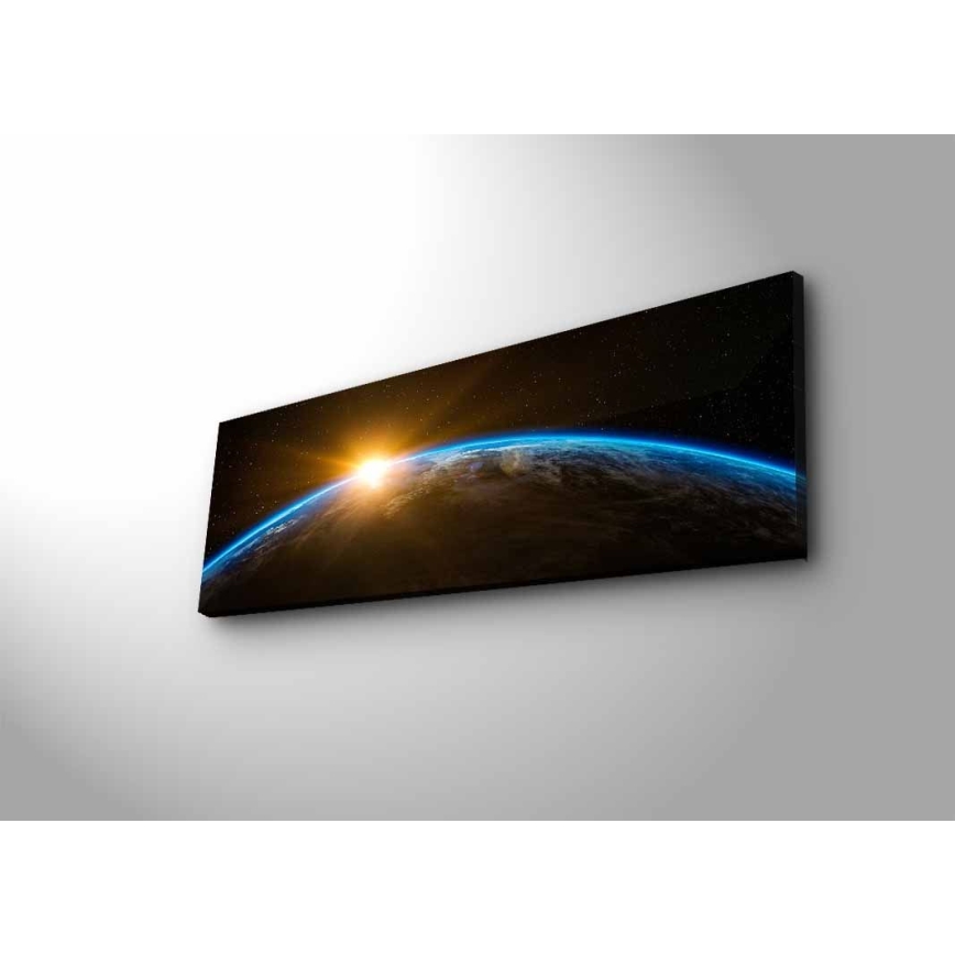 LED Svietiaci dekoračný obraz LED/1x9V 6LR61