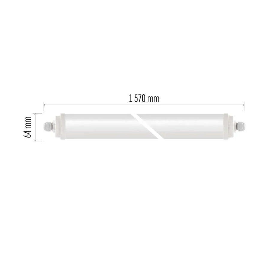 LED Technické svietidlo LED/51W/230V IP65 4000K 157 cm