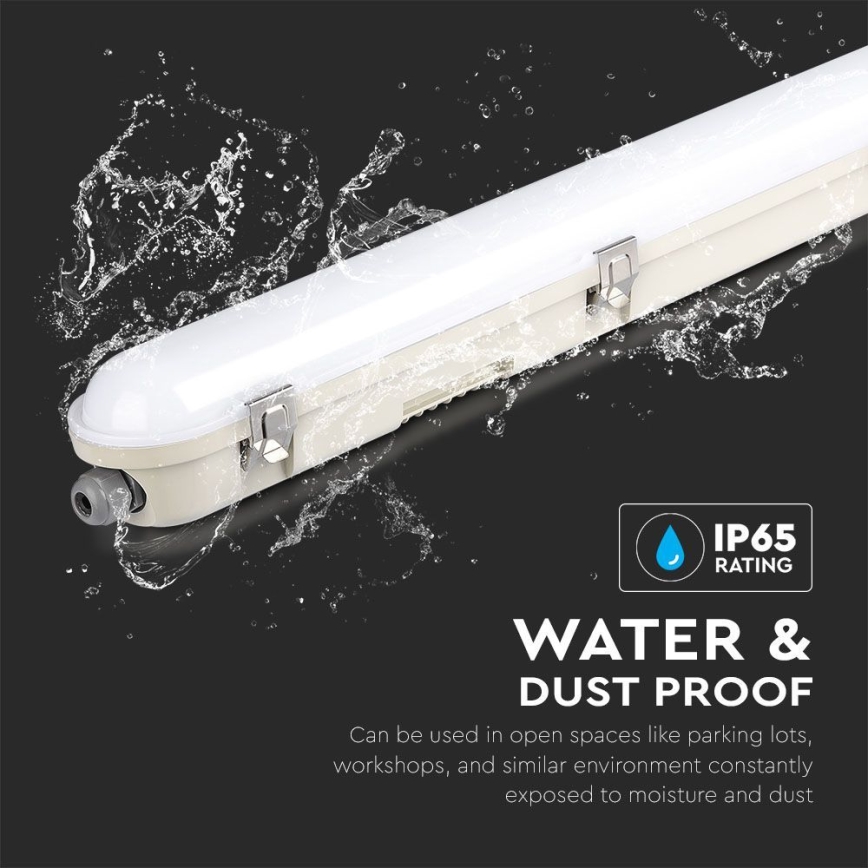 LED Technické žiarivkové svietidlo s núdzovým modulom EMERGENCY LED/36W/230V 6500K 120cm IP65