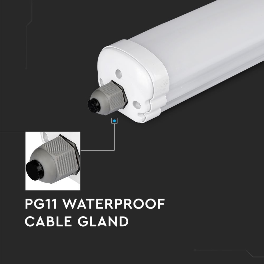 LED Technické žiarivkové svietidlo G-SERIES LED/18W/230V 6500K IP65 60 cm