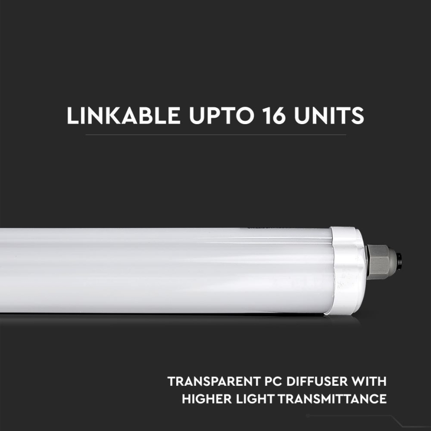 LED Technické žiarivkové svietidlo G-SERIES LED/18W/230V 6500K IP65 60 cm