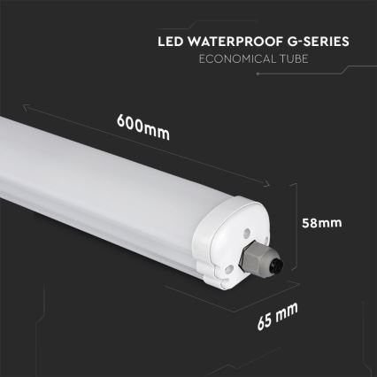 LED Technické žiarivkové svietidlo G-SERIES LED/18W/230V 6500K IP65 60 cm