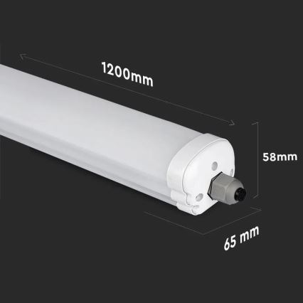 LED Technické žiarivkové svietidlo G-SERIES LED/36W/230V 4500K 120cm IP65