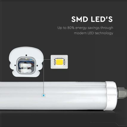 LED Technické žiarivkové svietidlo G-SERIES LED/48W/230V 4000K 150cm IP65