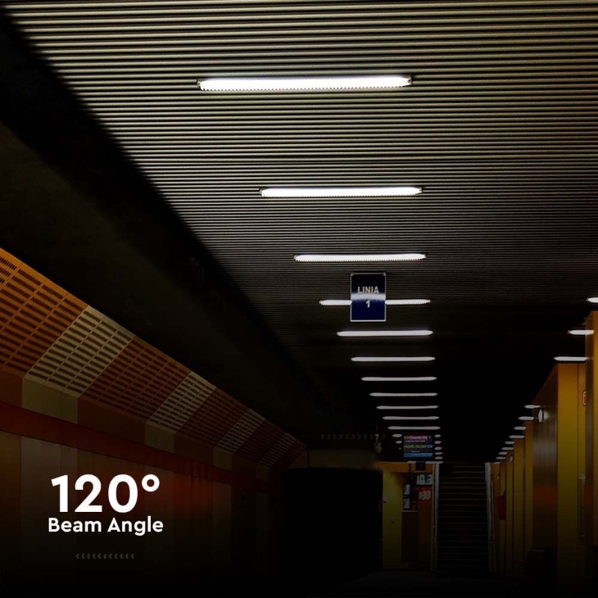 LED Technické žiarivkové svietidlo LED/48W/230V 4000K IP65 150 cm