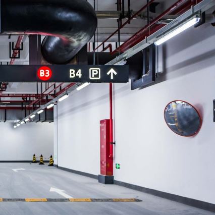 LED technické žiarivkové svietidlo so senzorom pohybu a súmraku LED/48W/230V IP65 6500K 150 cm