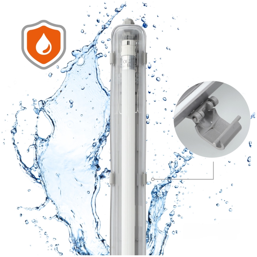 LED Technické žiarivkové svietidlo T8 1xG13/18W/230V 4000K IP65 128 cm