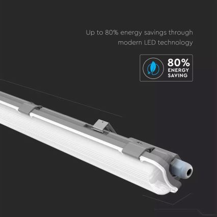 LED Technické žiarivkové svietidlo T8 1xG13/18W/230V 6400K 120cm IP65