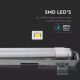 LED Technické žiarivkové svietidlo T8 2xG13/10W/230V 4000K 60cm IP65