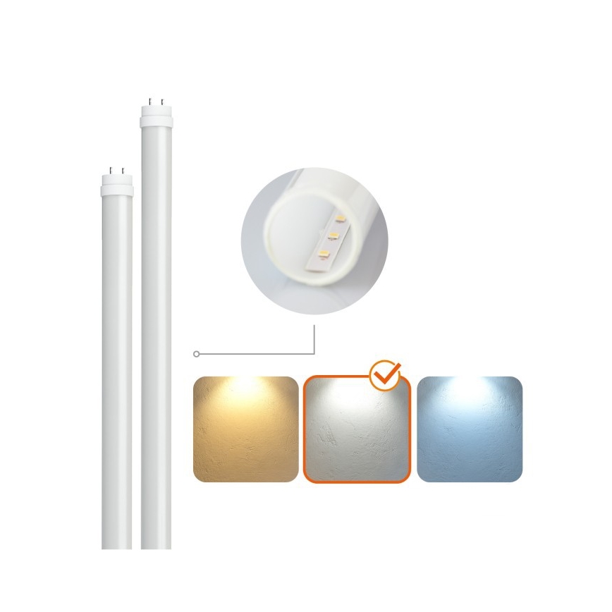 LED technické žiarivkové svietidlo T8 2xG13/18W/230V 4000K IP65 127 cm