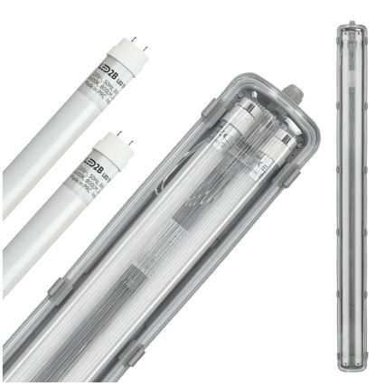 LED Technické žiarivkové svietidlo T8 2xG13/18W/230V 4000K IP65
