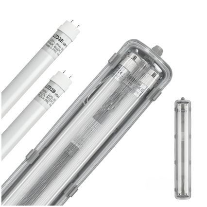 LED Technické žiarivkové svietidlo T8 2xG13/9W/230V 4000K IP65 67,5 cm