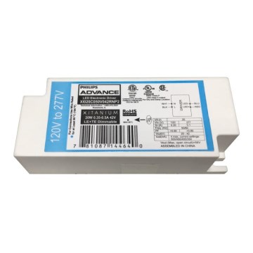 LED Transformátor ADVANCE 20W/350-500mA/20-42V LED Transformátor ADVANCE 20W/350-500mA/20-42V